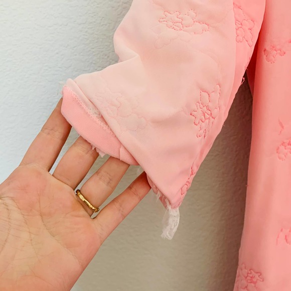 Vintage 1950s Vanity Fair Quilted  Bed Jacket S-M - Picture 7 of 10